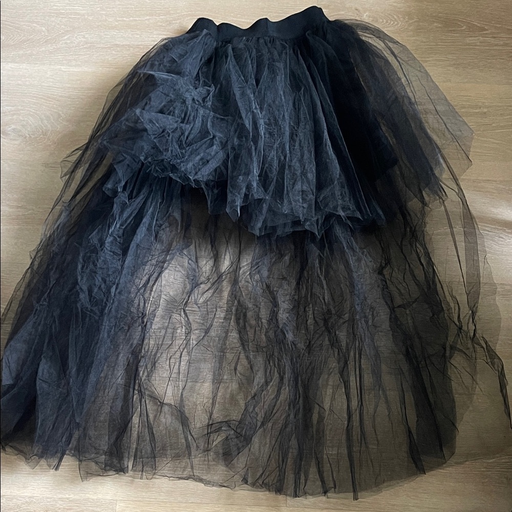 Hi low black tutu skirt - Picture 2 of 5